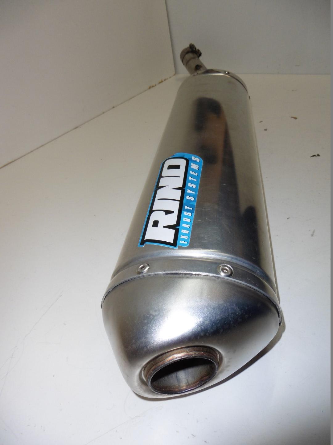 Sportauspuff Schalld�mpfer Endtopf exhaust passt an Husqvarna Te 410 97-99 silb