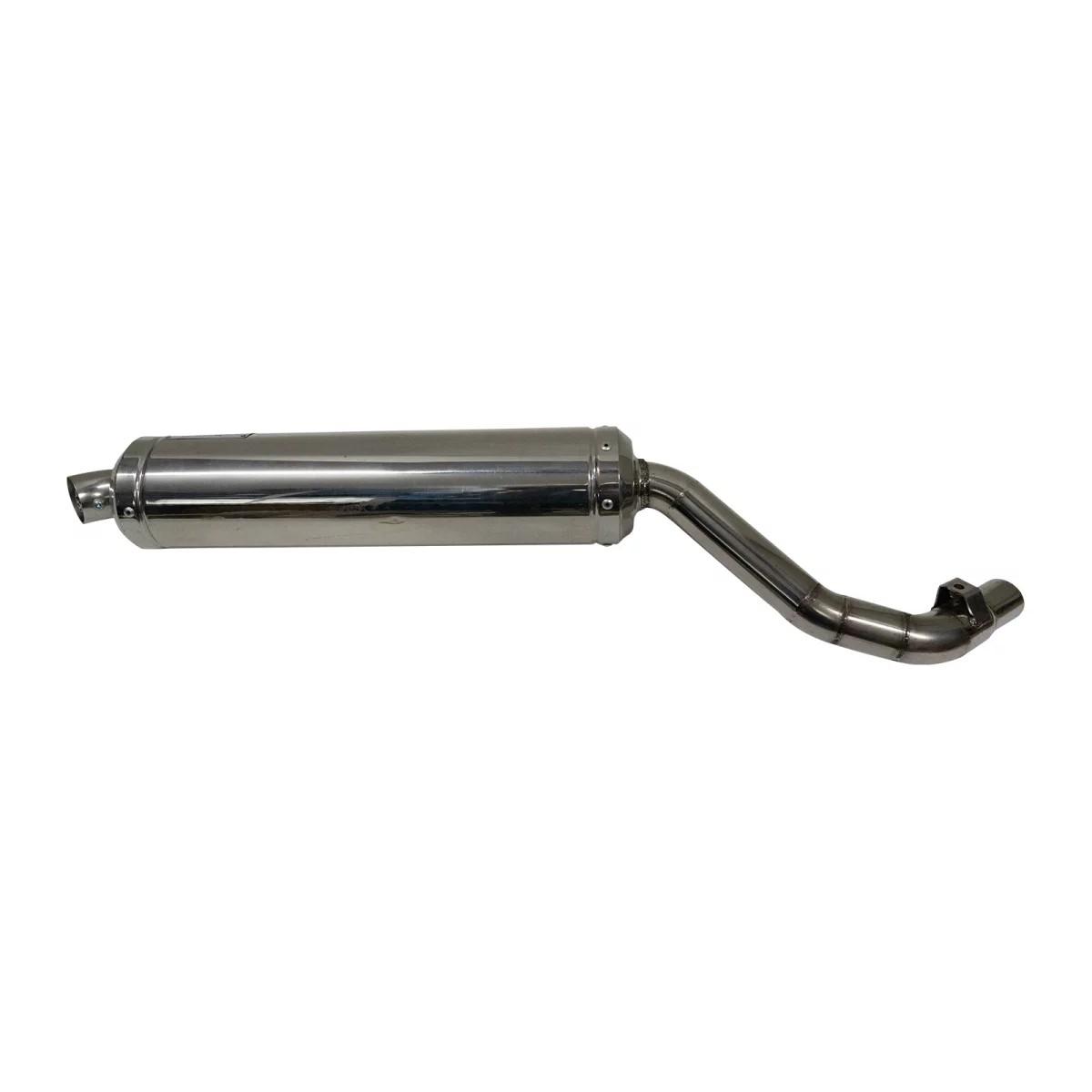 Sportauspuff Schalld�mpfer Endtopf exhaust passt an Yamaha Wrf 250 Fim 2003 silb