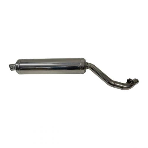 Sportauspuff Schalld�mpfer Endtopf exhaust passt an Yamaha Wrf 250 Fim 2003 silb