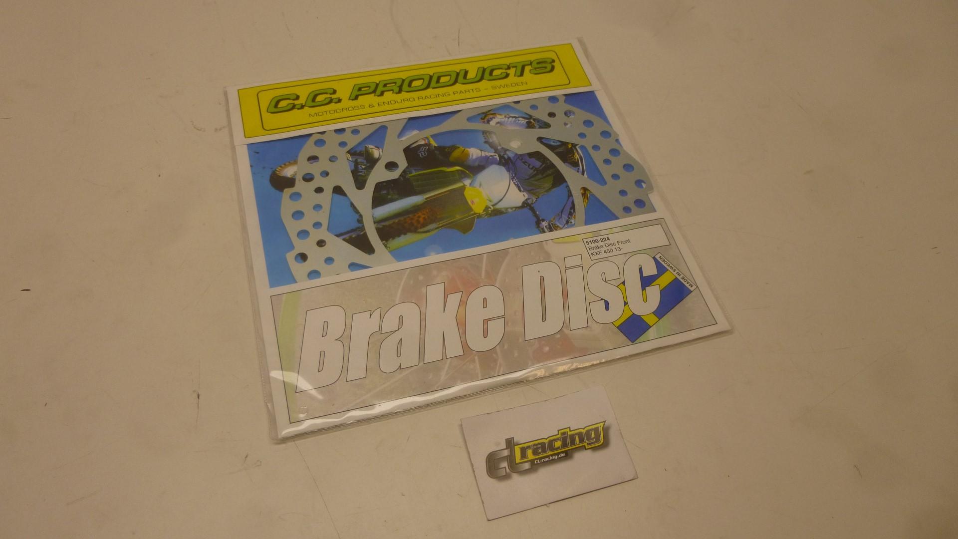 Bremsscheibe vorne brake disc front passt an Kawasaki Kxf 450 2013