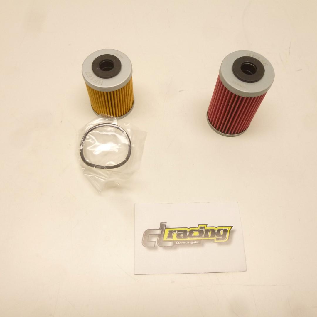 Hiflo HF157 HF155 lftilterset lfiltersatz oilfilter passt an Ktm passt an Beta