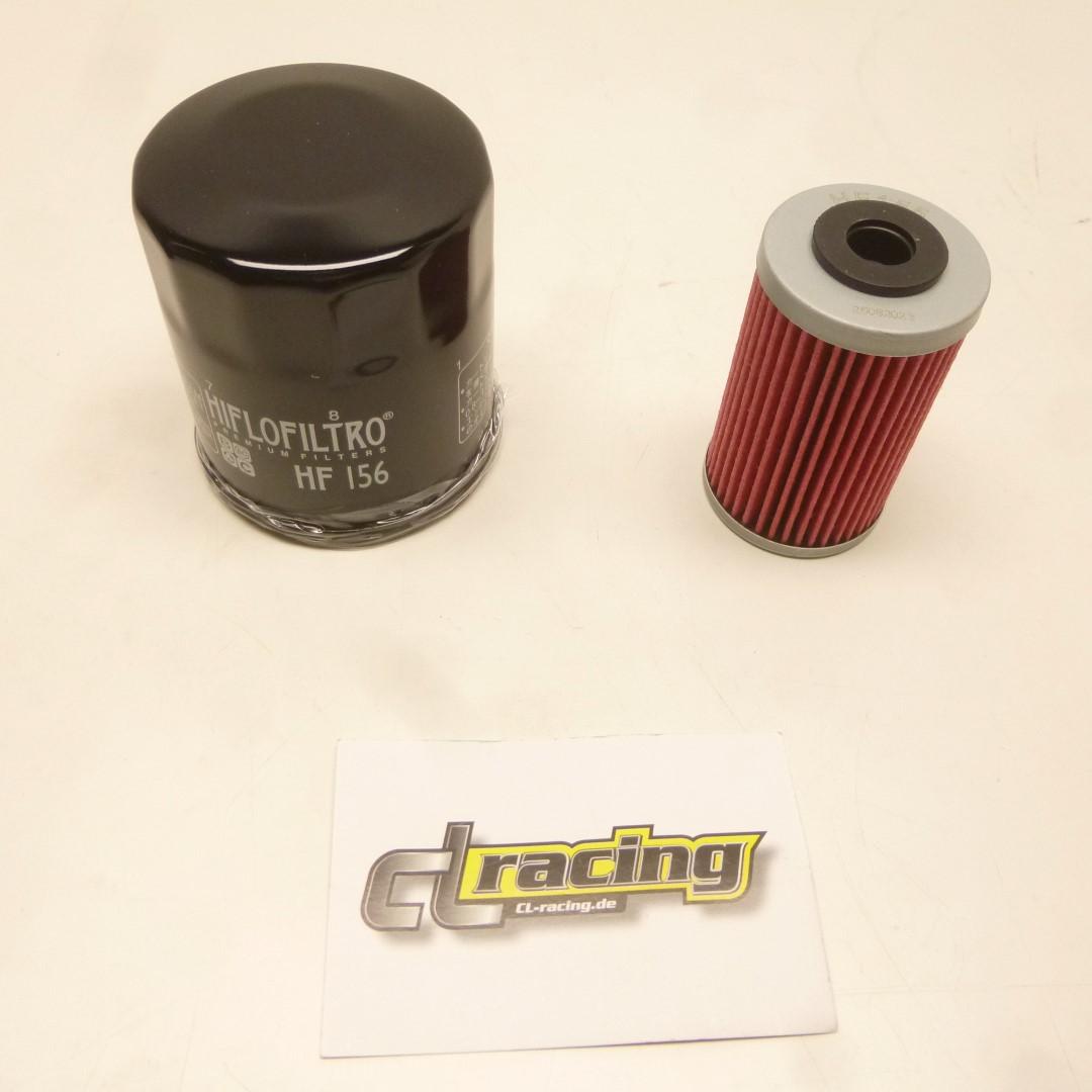 Hiflo HF155 HF156 lftilterset lfiltersatz oilfilter passt an Ktm Lc4 620 640