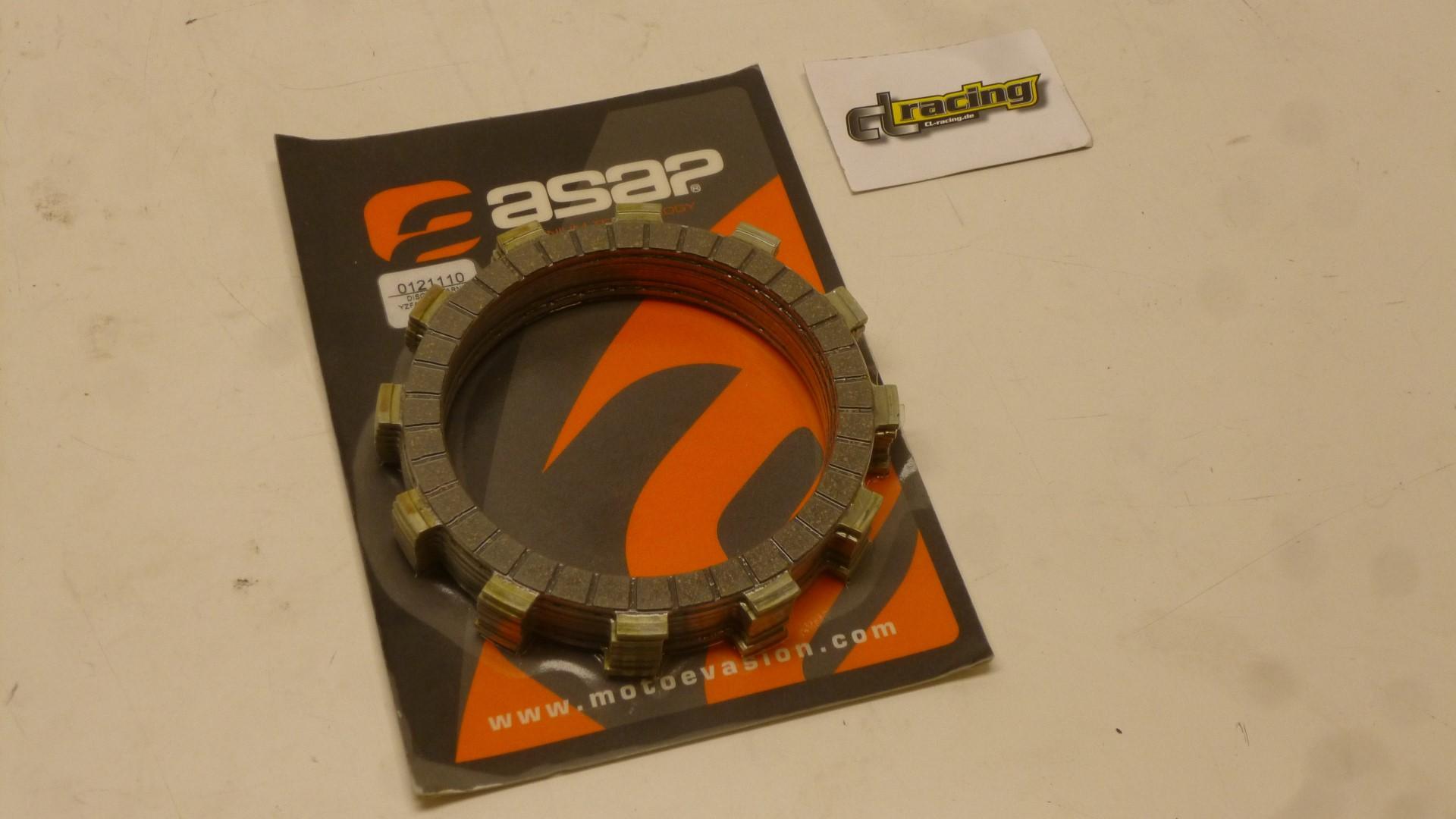 Kupplungsscheiben 8x Lamellen clutch disc passt an Yamaha Yzf Wrf 400 98-00