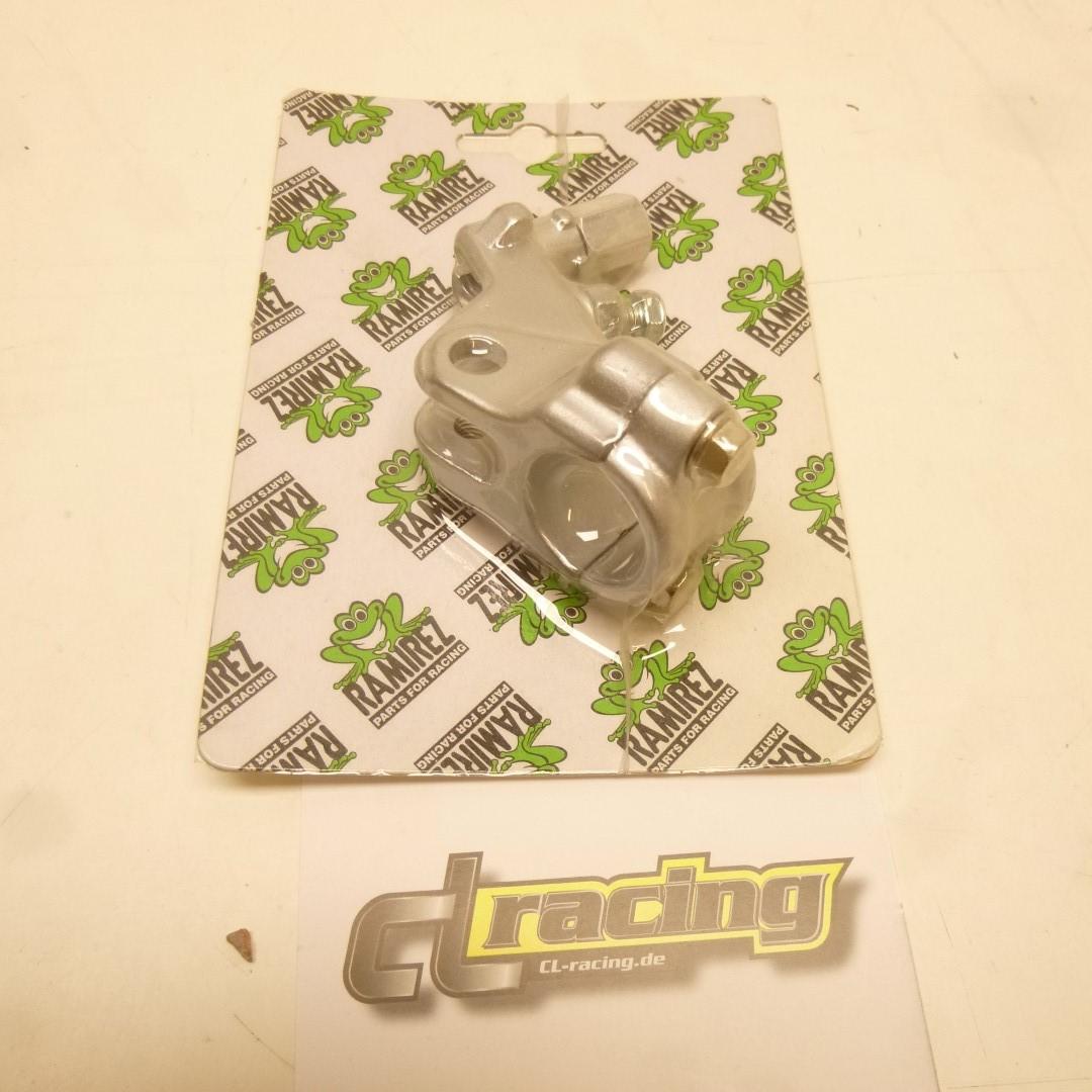 Kupplungshebelhalter clutch lever holder passt an Honda Cr 125 250 Crf 04-13 sil
