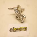 Kupplungshebelhalter clutch lever holder passt an Kawasaki Kxf 250 450 05-09 sil
