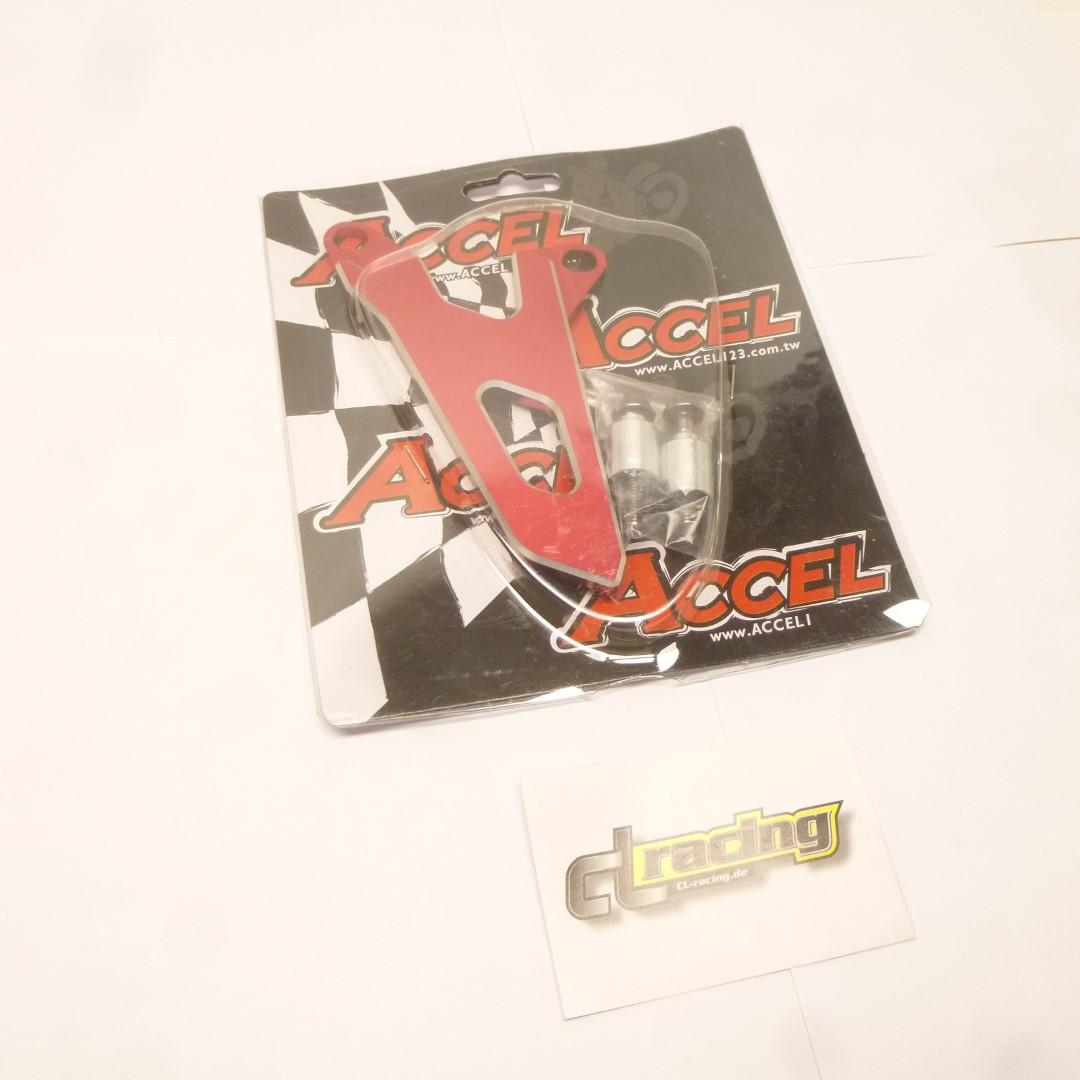 Ritzelabdeckung vorne front sprocket cover passt an Yamaha Yzf Wrf 450 03-10 rot