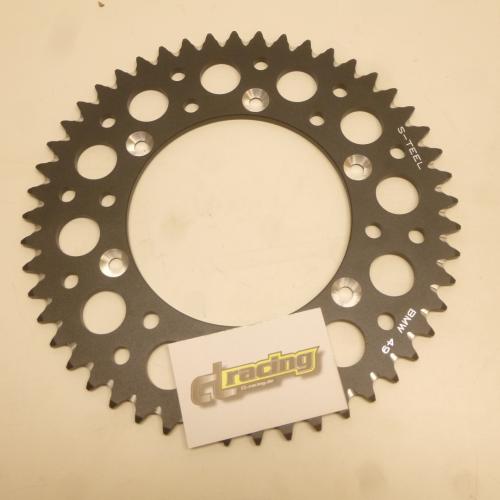 Kettenrad Jt-Sprockets 49 Zhne sprocket passt an Bmw G 450 X 08-11 schwarz