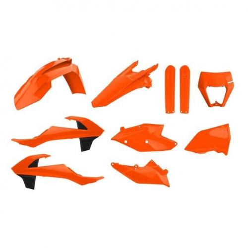 Verkleidungssatz Plastiksatz plastic kit passt an Ktm Exc-f 250 500 17-19 or-sw