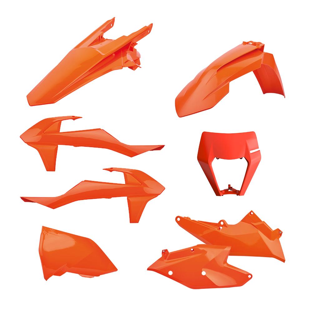 Verkleidungssatz Plastiksatz plastic kit passt an Ktm Exc-f 250 Exc 300 17-19 or