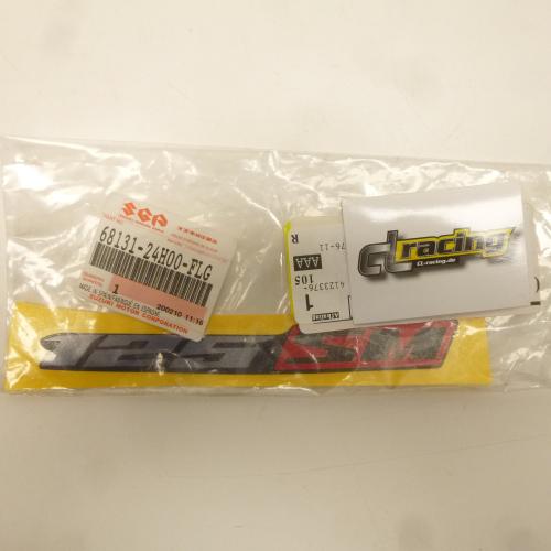 Dekor Aufkleber Sticker Emblem passt an Suzuki Dr 125 Sm 09-10 68131-24H00-FLG