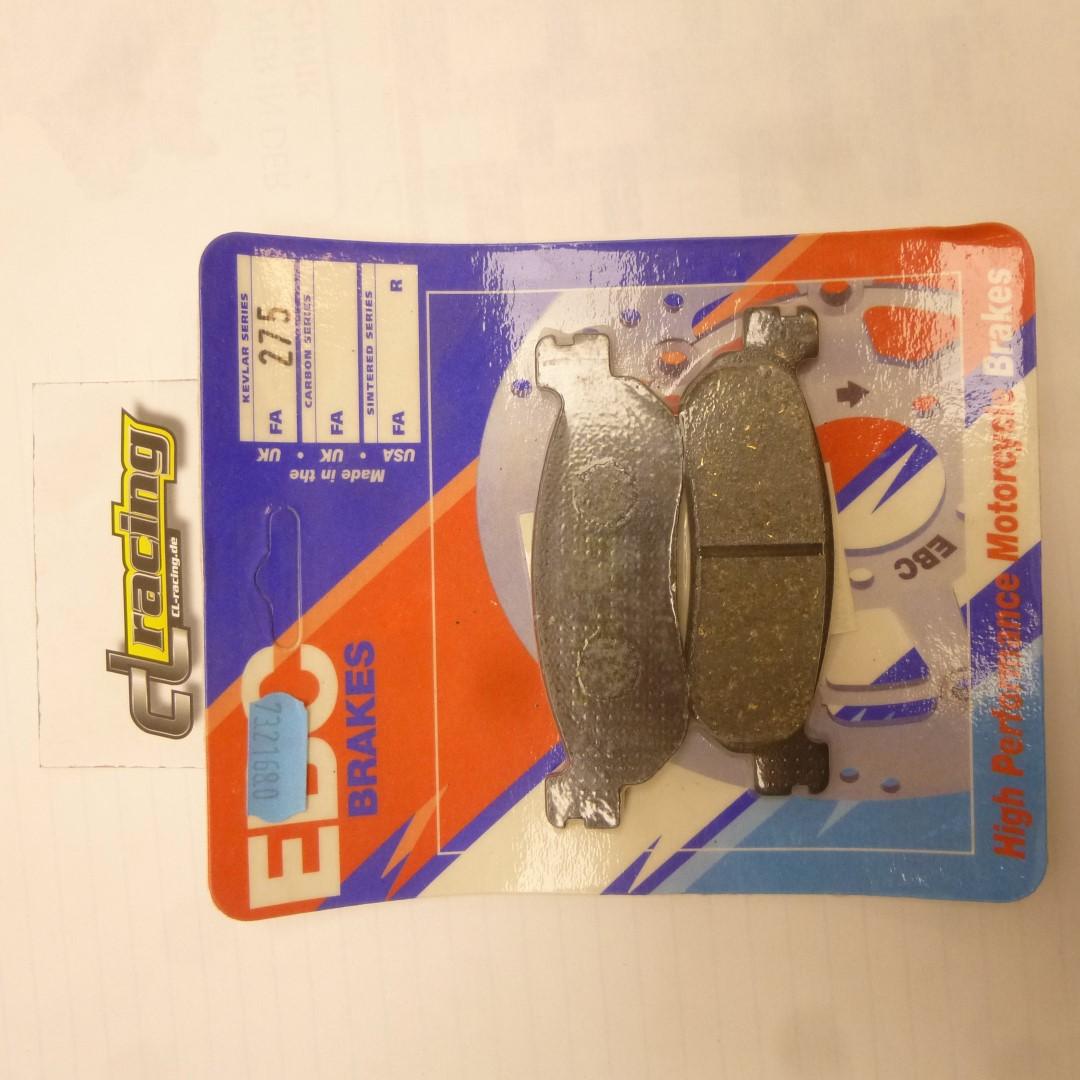 Bremsbelge FA275 brake pads passt an Yamaha Tw 125 H Trailway Xg 250 Tricker