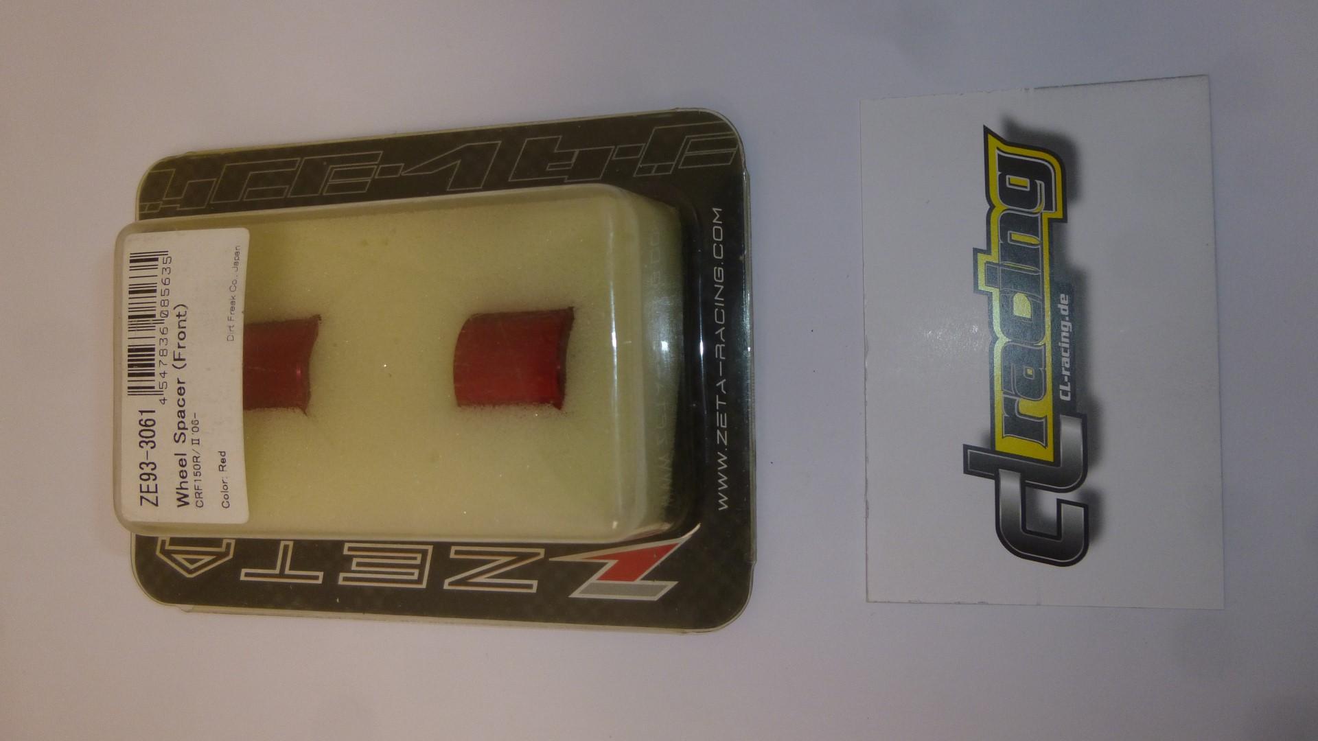 Distanzscheibe wheel spacer front passt an Honda Crf Cr-f Cr150f R 2006 rot