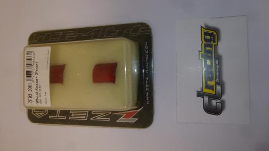 Distanzscheibe wheel spacer front passt an Honda Crf Cr-f Cr150f R 2006 rot