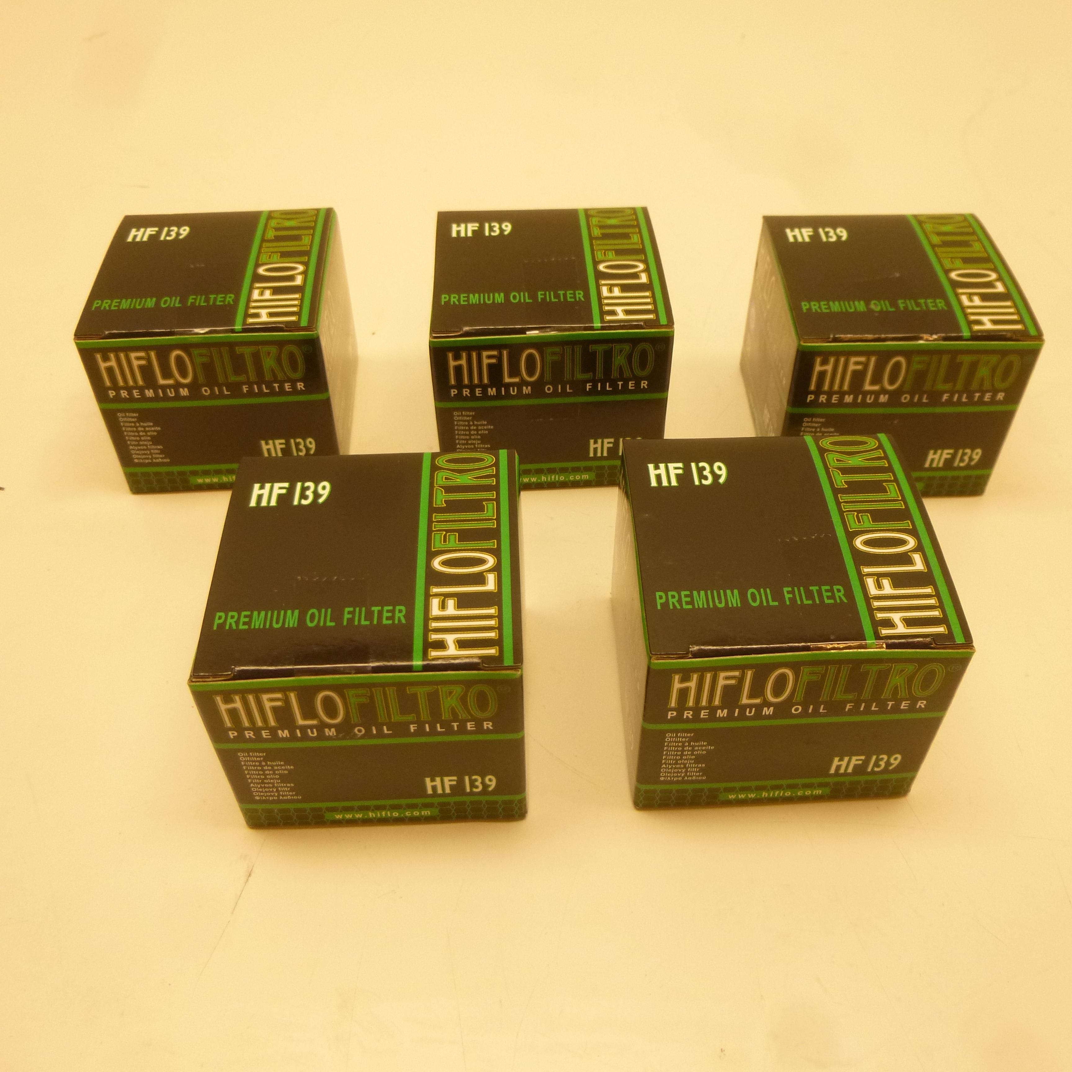 5x Hiflo HF141 lfilter oilfilter passt an Yamaha passt an Beta passt an Fantic