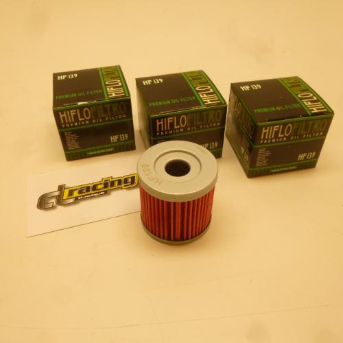 3x Hiflo HF139 lfilter oilfilter passt an Kawasaki Klx Kfx passt an Suzuki Drz
