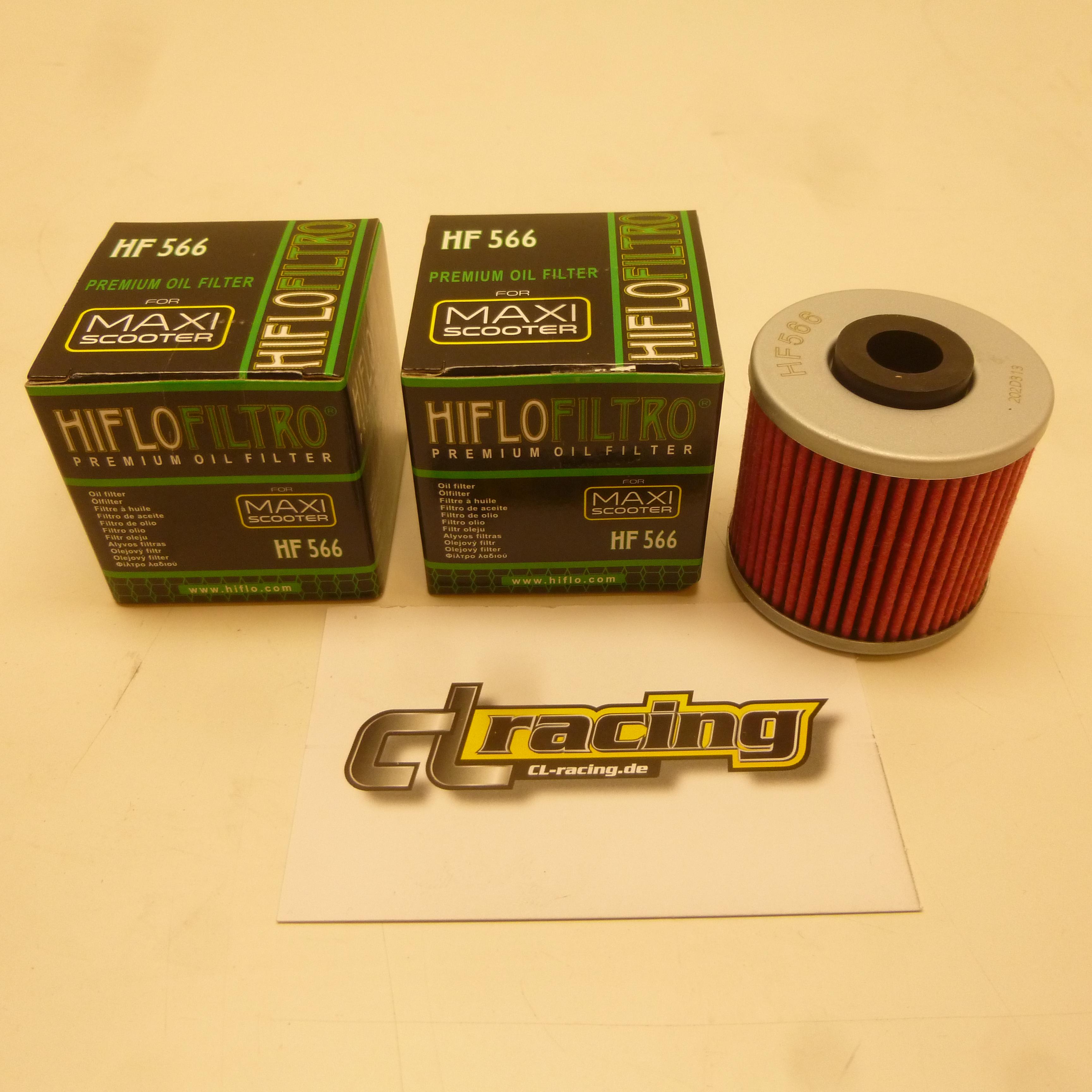 2x Hiflo HF566 lfilter oilfilter passt an Kawasaki J 125 300 passt an Kymco 150