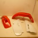 Verkleidungssatz Plastiksatz plastic kit passt an Honda Xr 600 R 88-02 rot-wei