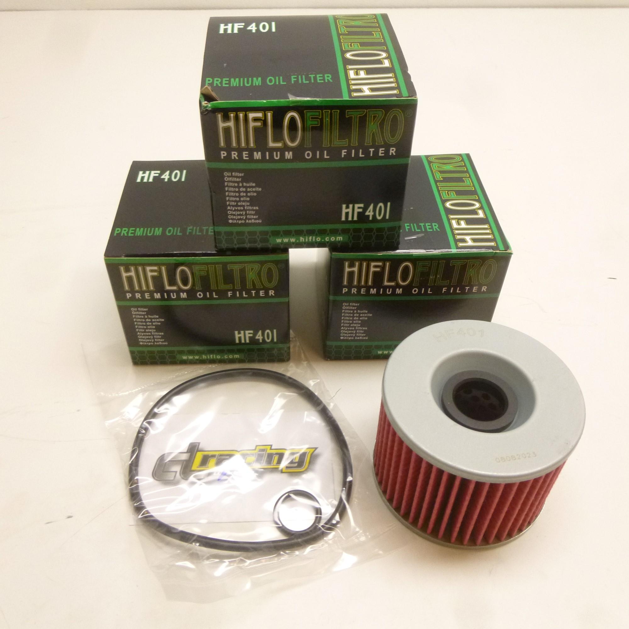 3x Hiflo HF401 lfilter oilfilter passt an Benelli Gts passt an Honda Cb El Fz
