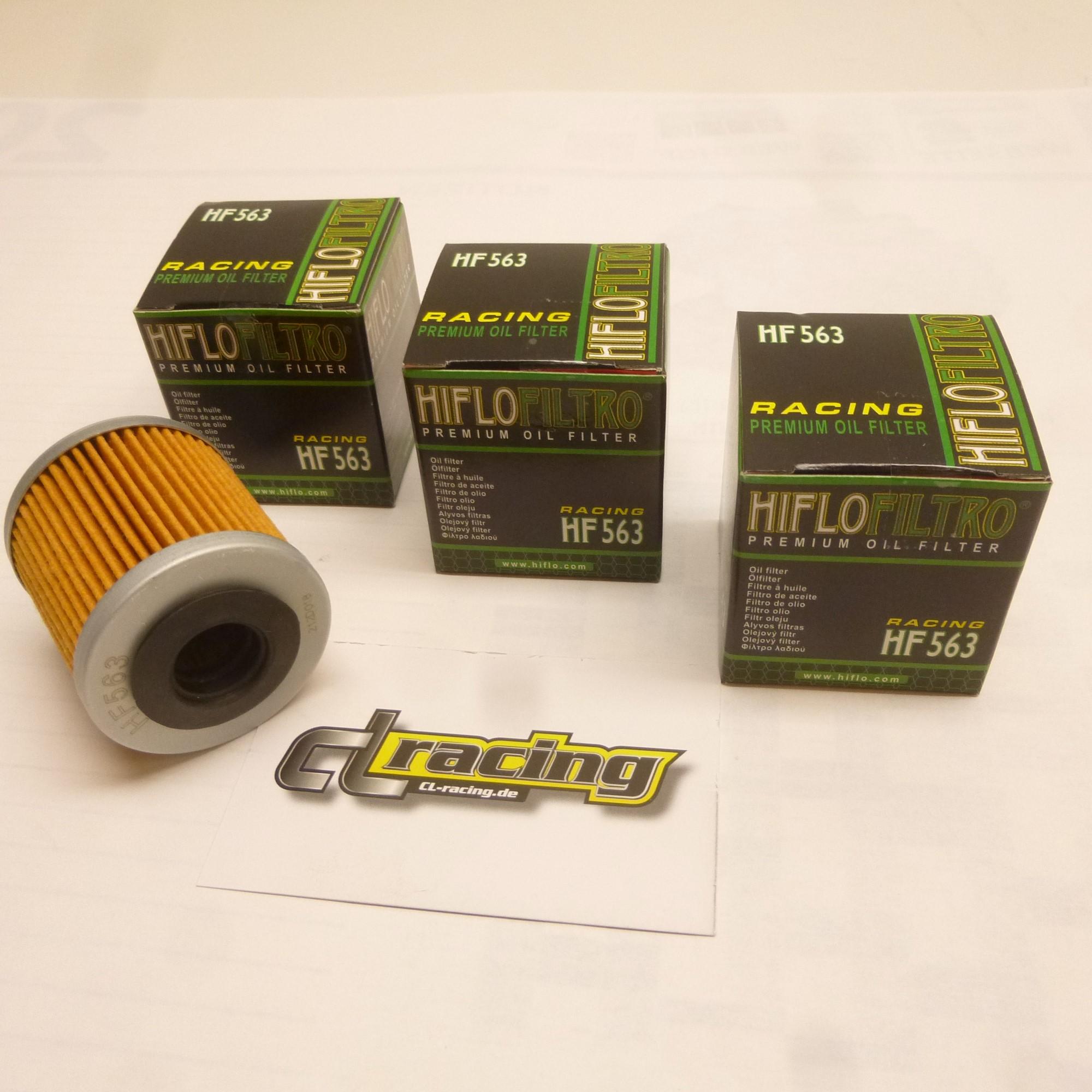 3x Hiflo HF563 lfilter oilfilter passt an Aprilia Rs Sxv passt an Derbi Senda