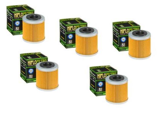 5x Hiflo HF563 �lfilter oilfilter passt an Aprilia Rs Sxv passt an Derbi Senda