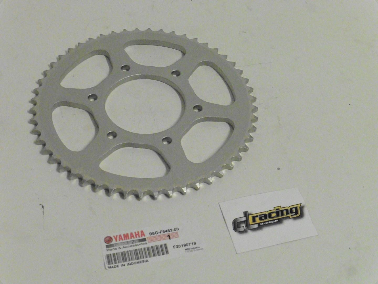 Abtriebskettenrad 52 Zhne sprocket passt an Yamaha Xsr Yzf-R Mt 125 B5G-F5452