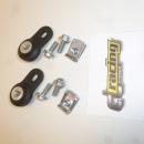 2x Auspuffhalterung muffler exhaust bracket passt an Ktm passt an Beta schwarz