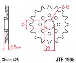 Ritzel 13 Zhne sprocket passt an GasGas Mc passt an Husqvarna Tc passt an Ktm Sx