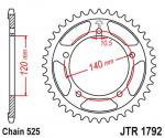 Kettenrad 41 Zhne sprocket passt an Kawasaki passt an Triumph passt an Suzuki 