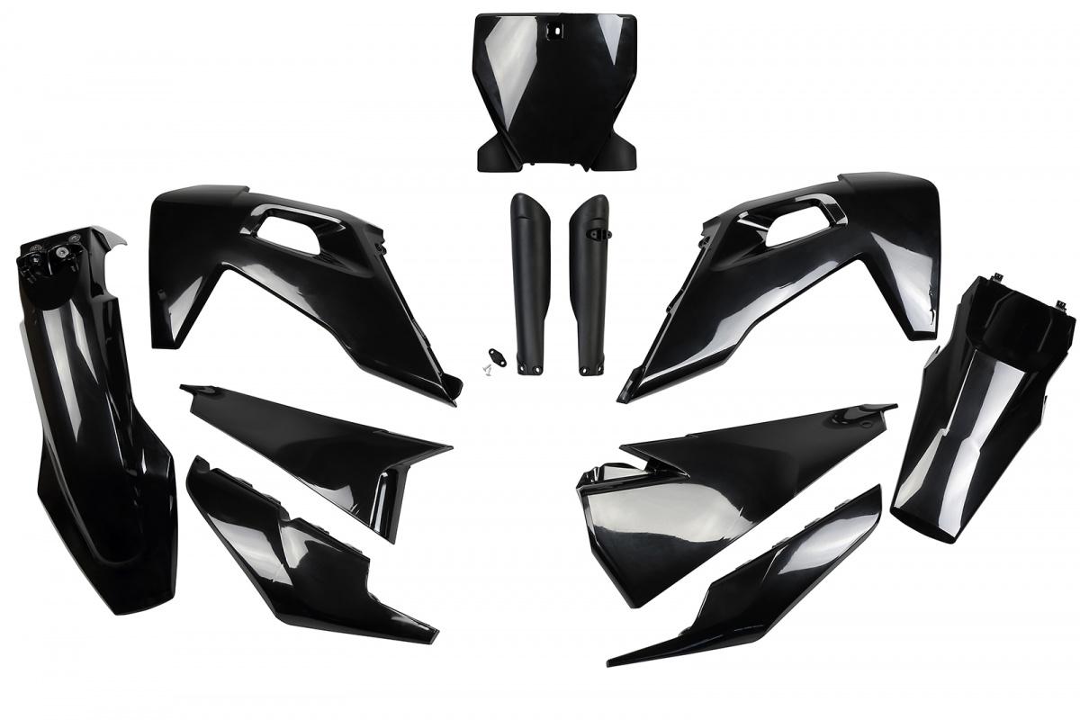 Verkleidungssatz Plastiksatz plastic kit fork passt an Husqvarna Tc 250 19-22 sw