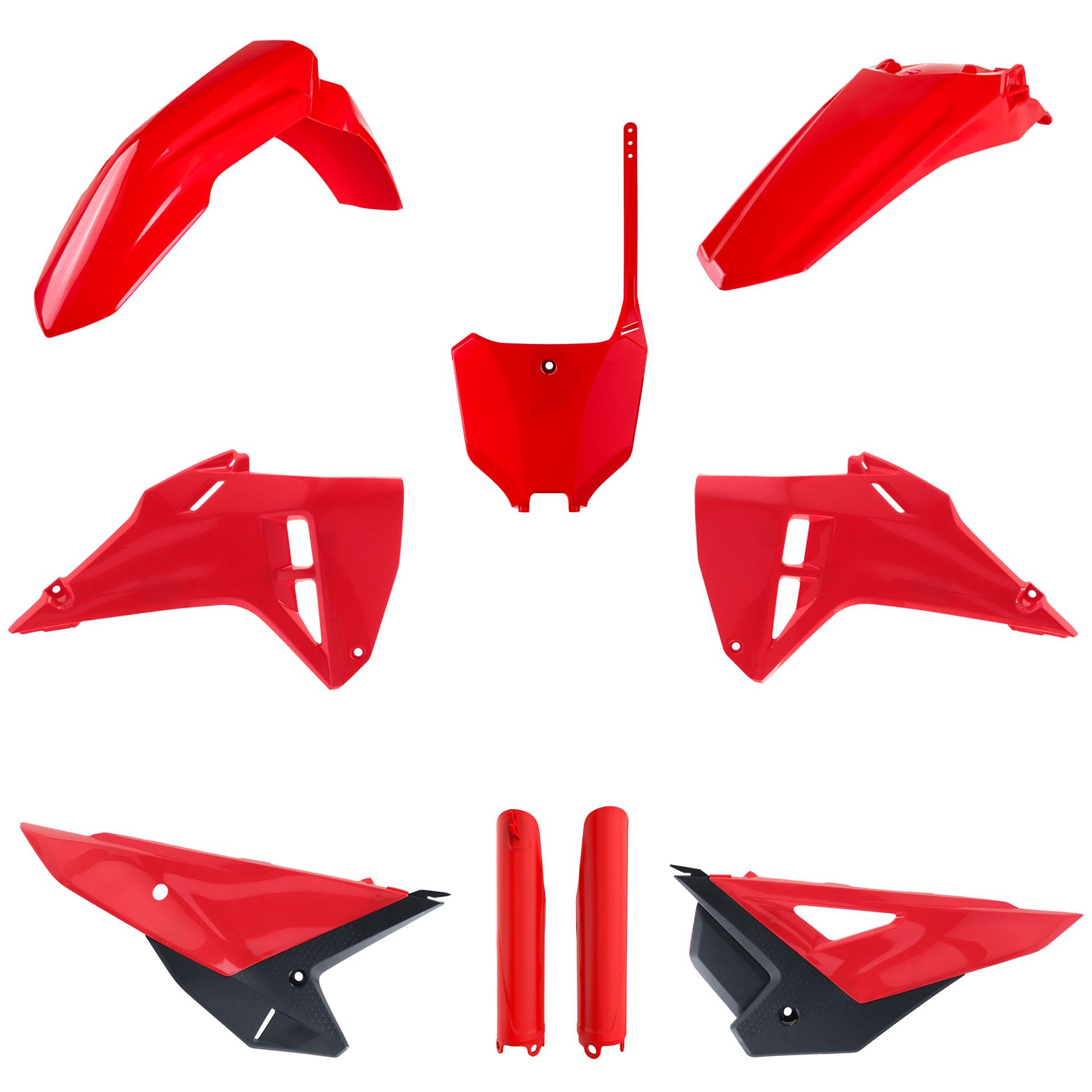 Verkleidungssatz Plastiksatz plastic kit passt an Honda Crf 250 450 R Rx 2025 rot