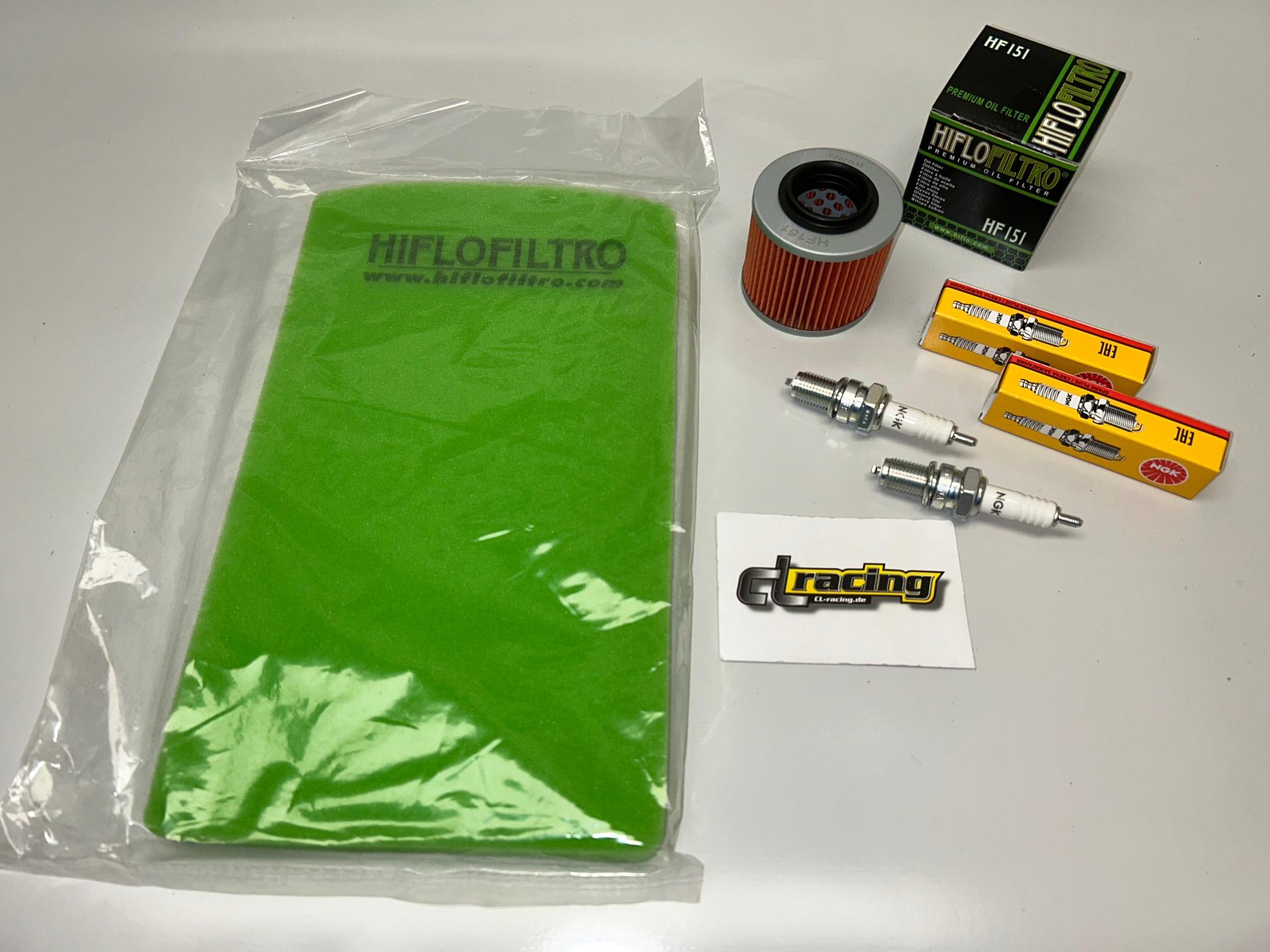 Wartungssatz �lfilterset Z�ndkerze oilfilter spark passt an Bmw F 650 St 93-99