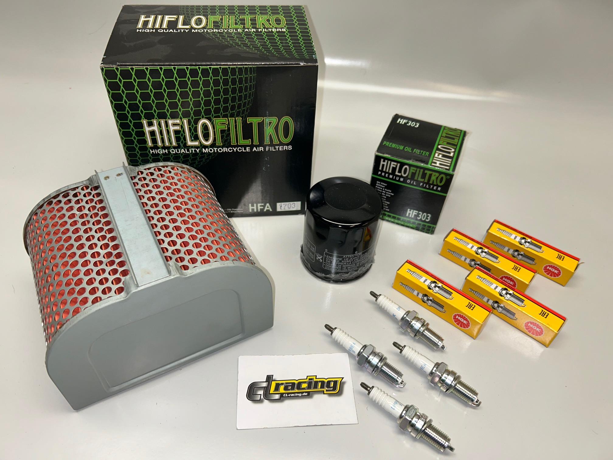 Wartungssatz �lfilterset Z�ndkerze oilfilter spark passt an Honda CB 750 92-03