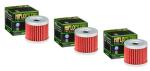 3x Hiflo HF131 �lfilter oilfilter passt an Hyosung passt an Kreidler Dice Xtc An