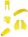 Verkleidungssatz Plastiksatz plastic kit passt an Suzuki Rm 80 86-99 gelb
