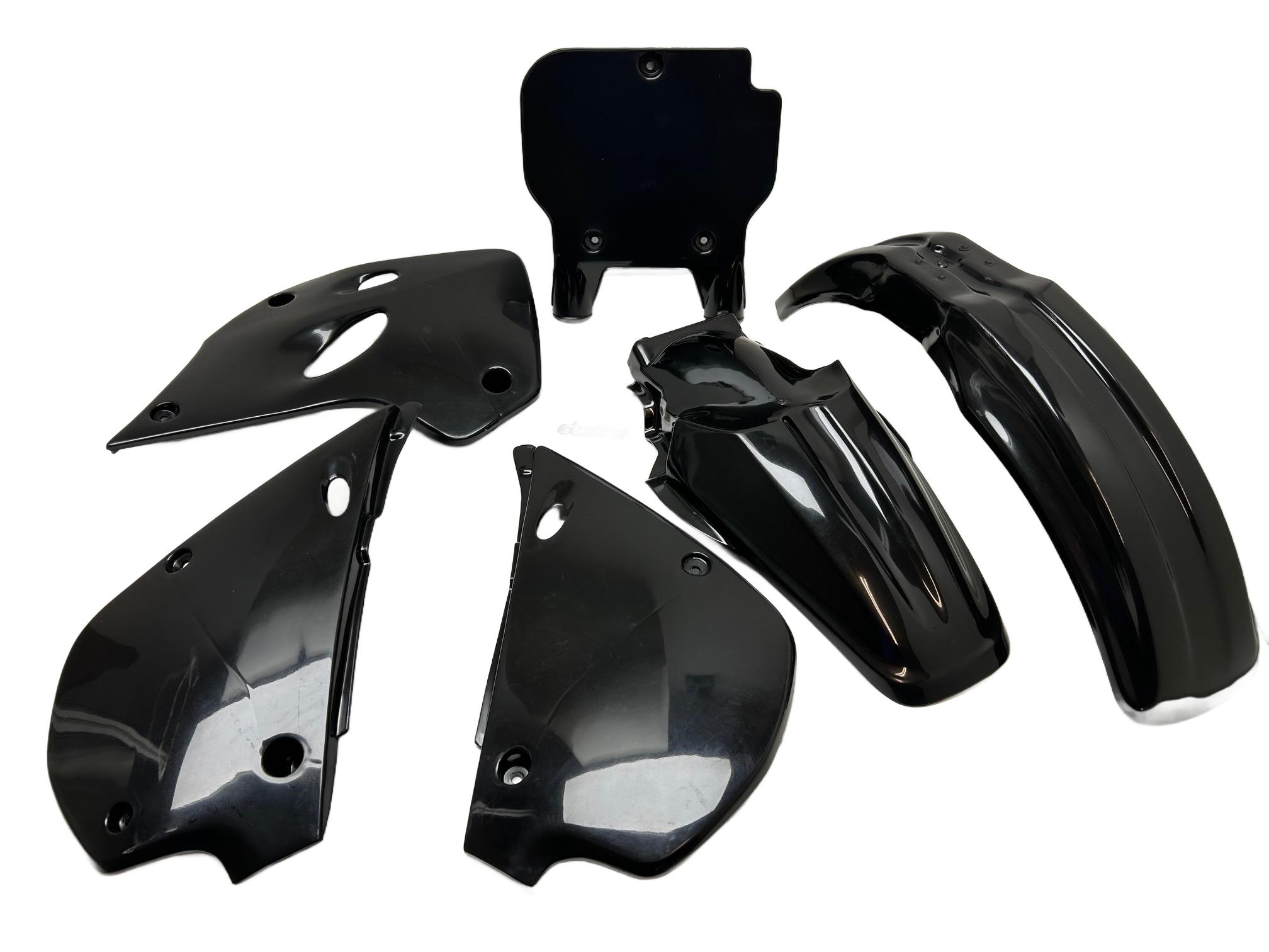 Verkleidungssatz Plastiksatz plastic kit passt an Kawasaki Kx 80 91-97 sw