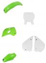 Verkleidungssatz Plastiksatz plastic kit passt an Kawasaki Kx 80 91-97 grn-wei