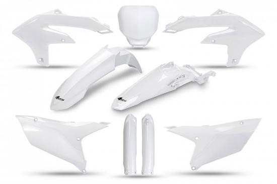Verkleidungssatz Plastiksatz plastic kit fork passt an Yamaha Yzf 250 24-26 wei�