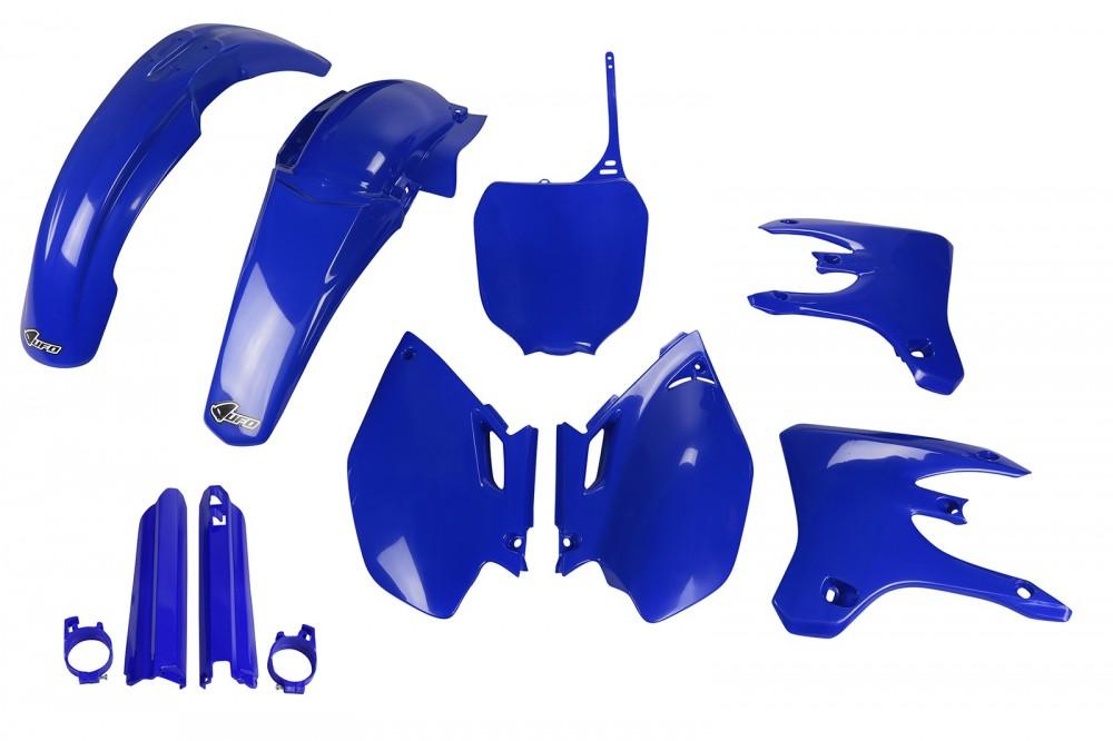 Verkleidungssatz Plastiksatz plastic kit fork passt an Yamaha Yzf 250 03-04 blau