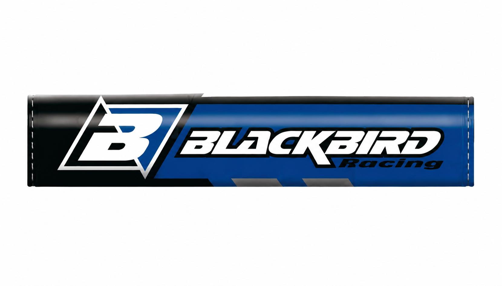 Lenkerpolster Blackbird Lenkerpad bar pad Enduro Motorrad Quad Atv Mx blau-sw