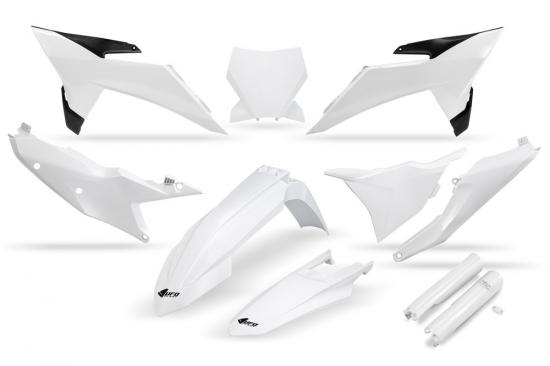 Verkleidungssatz Plastiksatz plastic kit fork passt an Ktm Sx 250 300 2025 w-sw