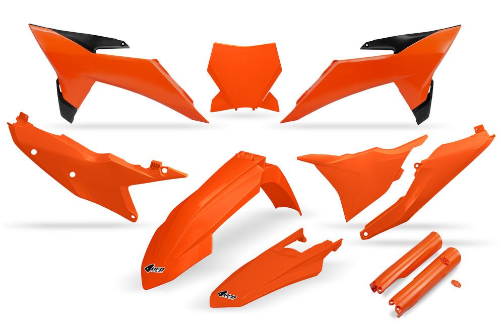 Verkleidungssatz Plastiksatz plastic kit fork passt an Ktm Sx 250 300 2025 or-sw