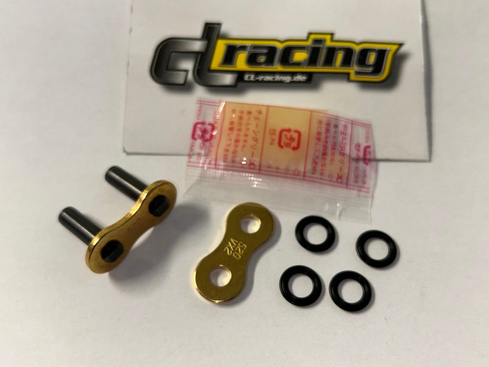 DID 520 VT2 G&B ZJ Kettenschloss Nietschloss Hohlnietschloss chain lock Motorrad