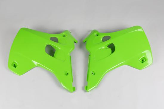Tankverkleidung Khlerabdeckung radiator scoop passt an Kawasaki Kx 250 92-93 gr