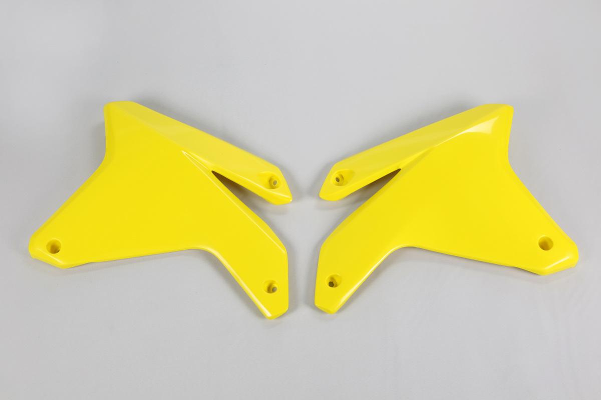 Khlerverkleidung Tankspoiler radiator scoops passt an Suzuki Rmz 450 05-06 gelb