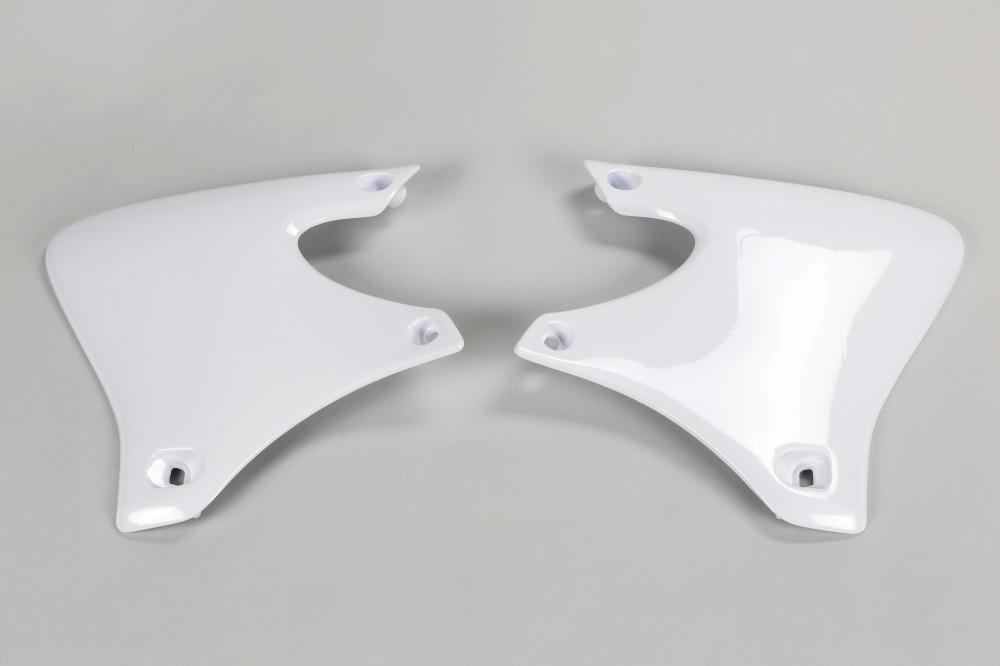 Tankverkleidung Khlerspoiler radiator scoops passt an Yamaha Wrf 250 01-02 wei