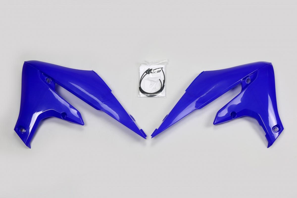 Tankverkleidung Khlerspoiler radiator scoops passt an Yamaha Yzf 250 19-23 blau