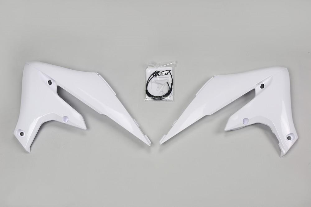 Tankverkleidung Khlerspoiler radiator scoops passt an Yamaha Yzf 250 19-23 wei