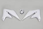 Tankverkleidung Khlerspoiler radiator scoops passt an Yamaha Yzf 250 19-23 wei