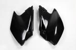 Seitenverkleidung Heckverkleidung side panels passt an Kawasaki Kxf 250 06-08 sw Seitenverkleidung Heckverkleidung side panels passt an Kawasaki Kxf 250 06-08 sw