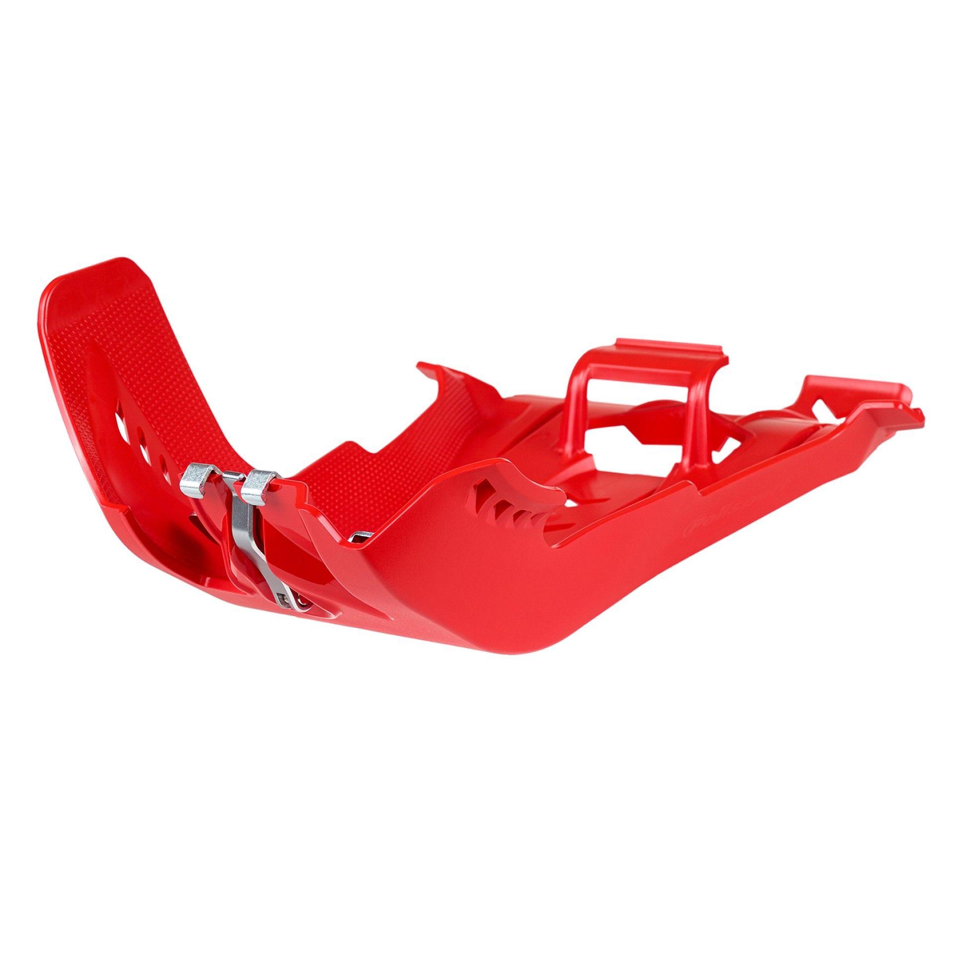 Motorschutzplatte Unterfahrschutz skid plate passt an Beta Rr 250 300 20-24 rot